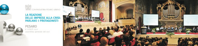 Assemblea 2012 Confindustria Pesaro Urbino
